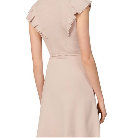 NWT Sandro Tilla Knit Dress in Nude - size US 4 - Picture 2 of 13